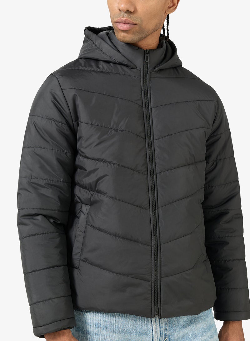 سفنتي فايف جاكيت منتفخ بغطاء رأس - Image 3