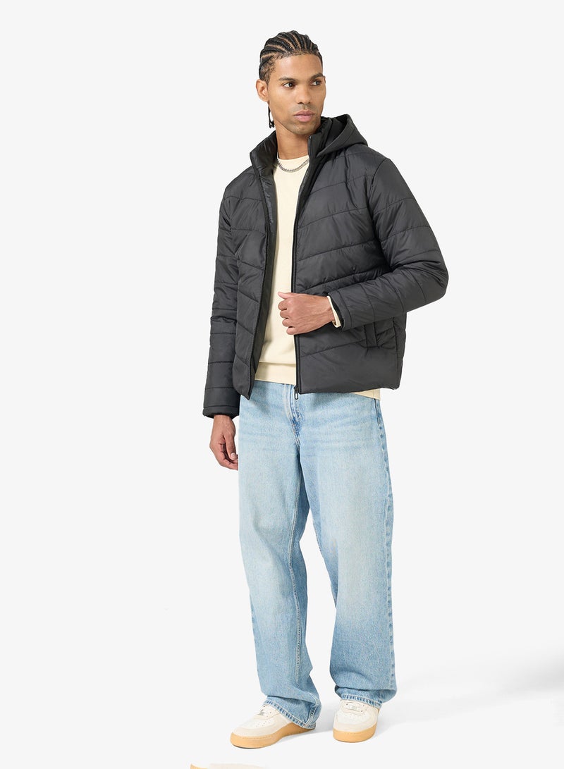 سفنتي فايف جاكيت منتفخ بغطاء رأس - Image 4