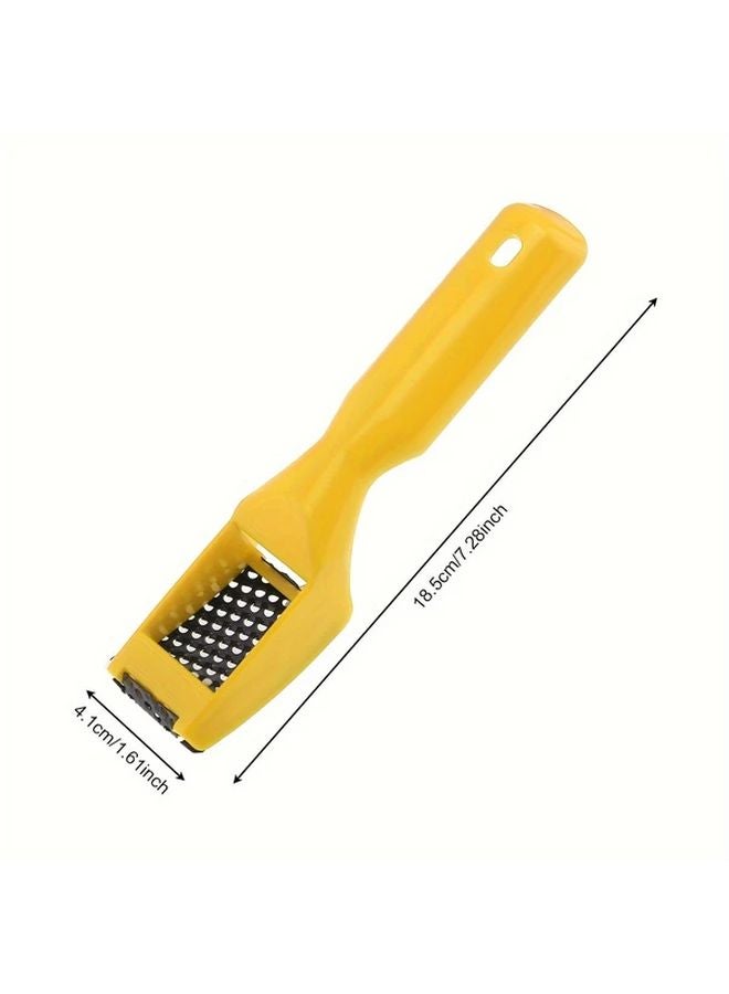 Yellow Woodworking Planer Ceramic Art Clay Trowel for Cutting Carving Texturing Pottery Resin - Image 4