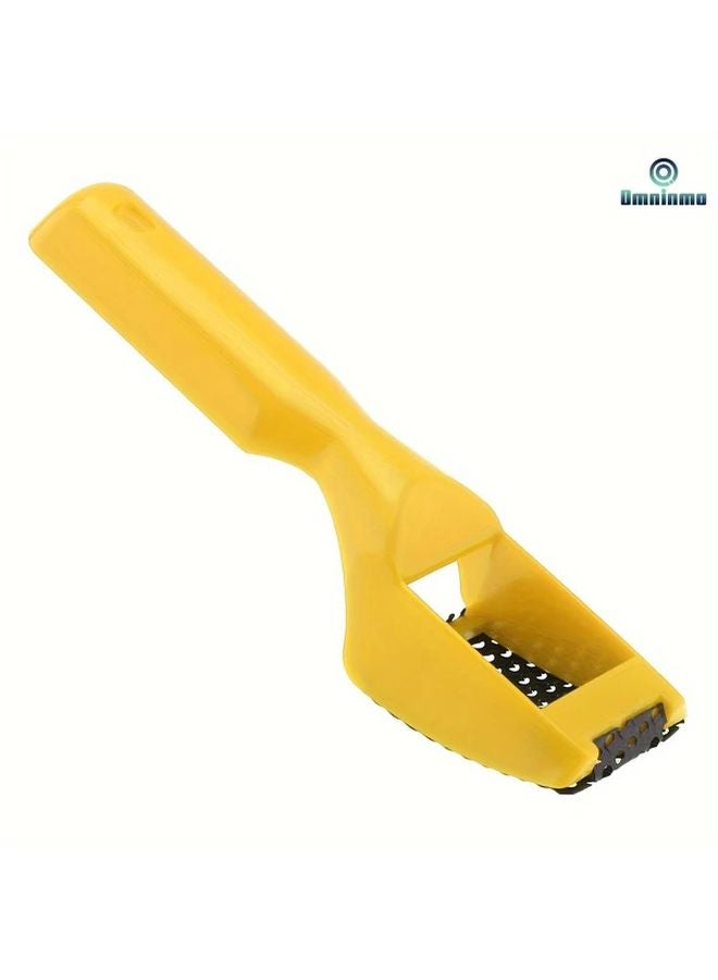 Yellow Woodworking Planer Ceramic Art Clay Trowel for Cutting Carving Texturing Pottery Resin - Image 2