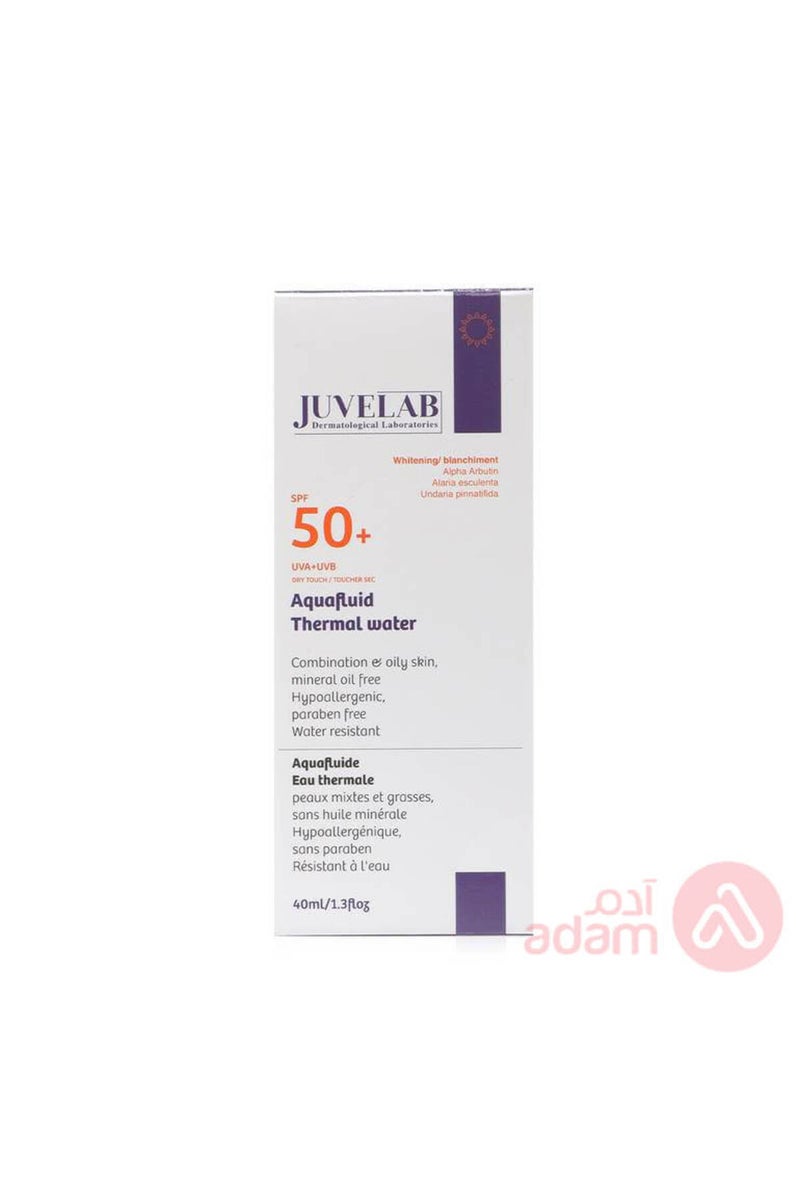 JUVELAB AQUAFLUIDE T.W WHIT SPF 50+40ML