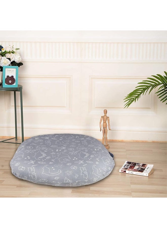 DILIMI Newborn Lounger Cover Removable Cover Ultra Soft Comfortable Lounger Slipcover Removable Cover for Infant Lounger Pillow, Dinosaur - Image 5