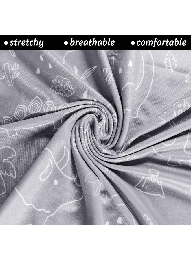 DILIMI Newborn Lounger Cover Removable Cover Ultra Soft Comfortable Lounger Slipcover Removable Cover for Infant Lounger Pillow, Dinosaur - Image 3