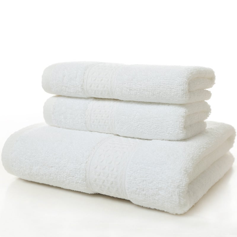 Export Long Staple Cotton 12 Color Set Gift Box Towel Bath Towel Three Piece Set Gift Set Towel Cotton Embroidery Logo - Image 3