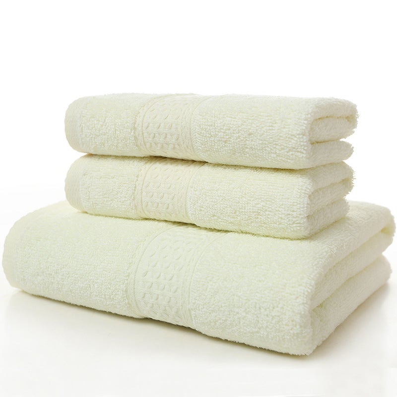 Export Long Staple Cotton 12 Color Set Gift Box Towel Bath Towel Three Piece Set Gift Set Towel Cotton Embroidery Logo - Image 4