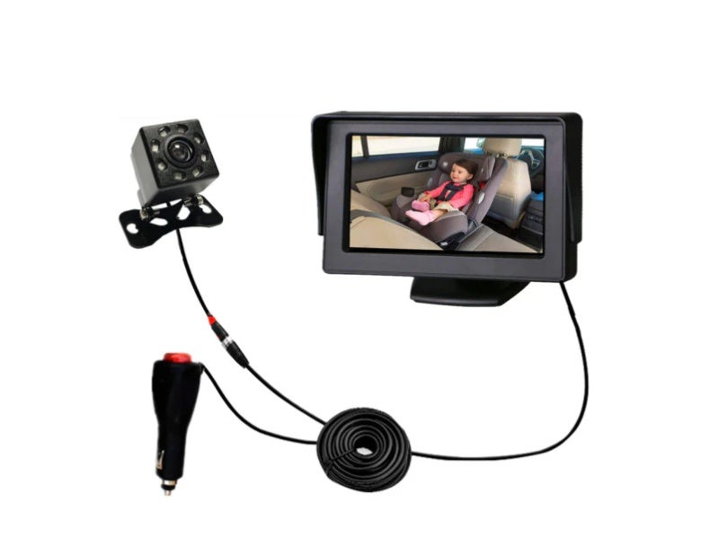 Baby Monitor for Car Back Seat Baby Car Camera with Night Vision