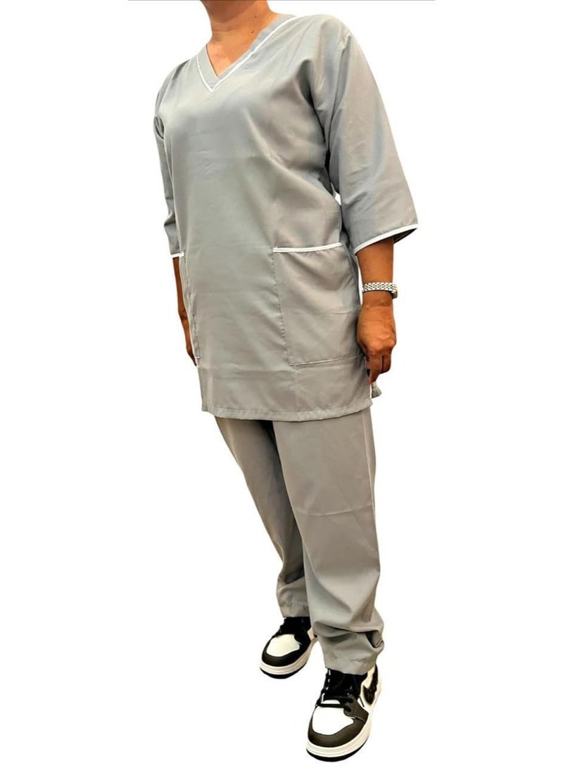 3 Pieces Uniform Cleaning Suit for Domestic Workers - Image 3