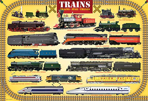 eurographics Trains 100 Piece Jigsaw Puzzle - Image 5