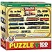 eurographics Trains 100 Piece Jigsaw Puzzle - Image 2