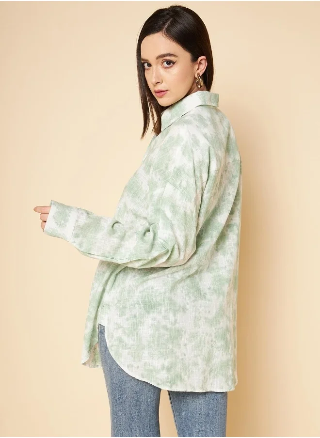 HIGH STAR Women Green Shirt