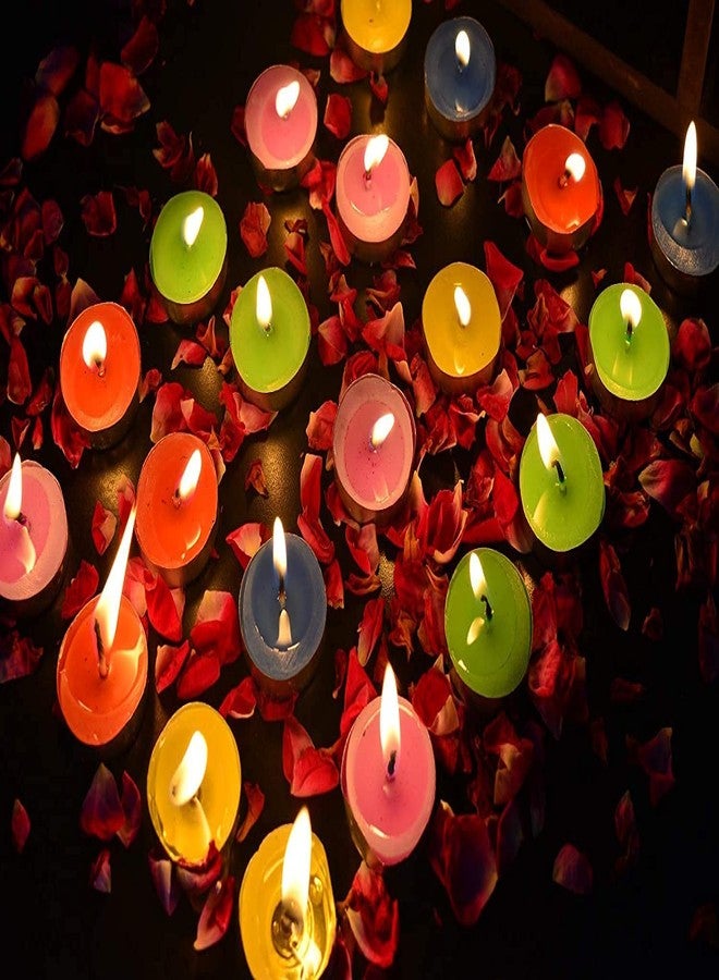 PROSPERRO LUMO by Parkash Candles Paraffin Wax Candles Tea Light (Tealights Multicolour 50) - Image 3