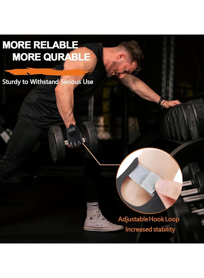 PYC Fitness Gloves,Suitable For Weightlifting In Byms,Bicycles,Sports,Fitness,And Training,And Breathable And Non Slip Silicone Pads For Palm Protection  - Image 5