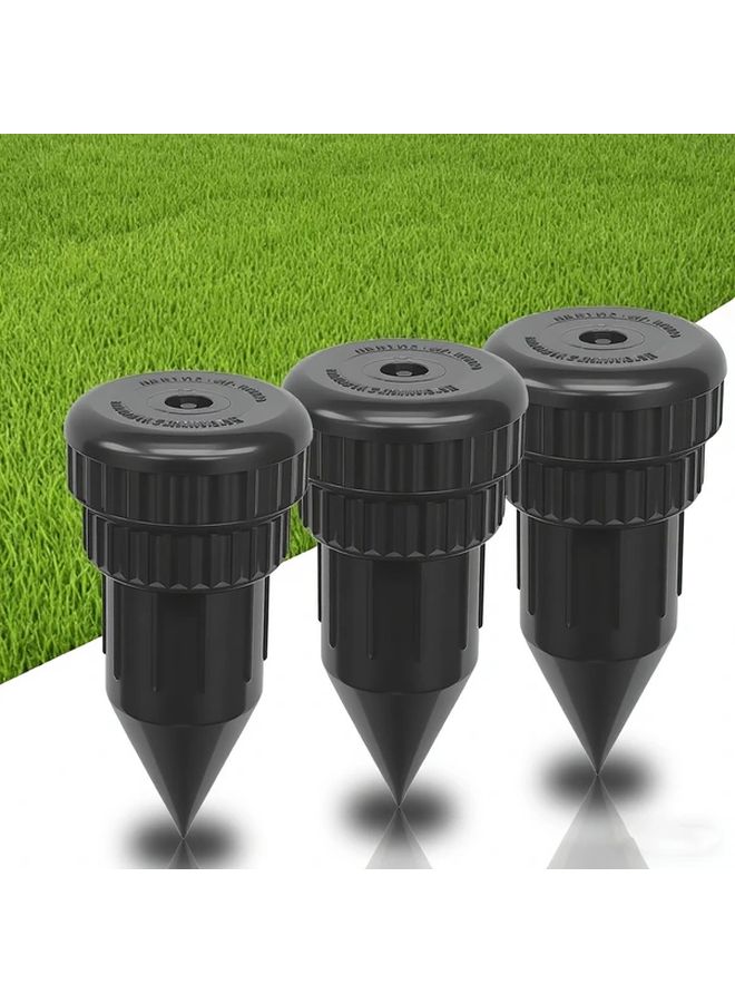 3 Pack Outdoor Garden Key Safe Heavy Duty Plastic Locking Key Hider with Flip Top Lid - Image 1