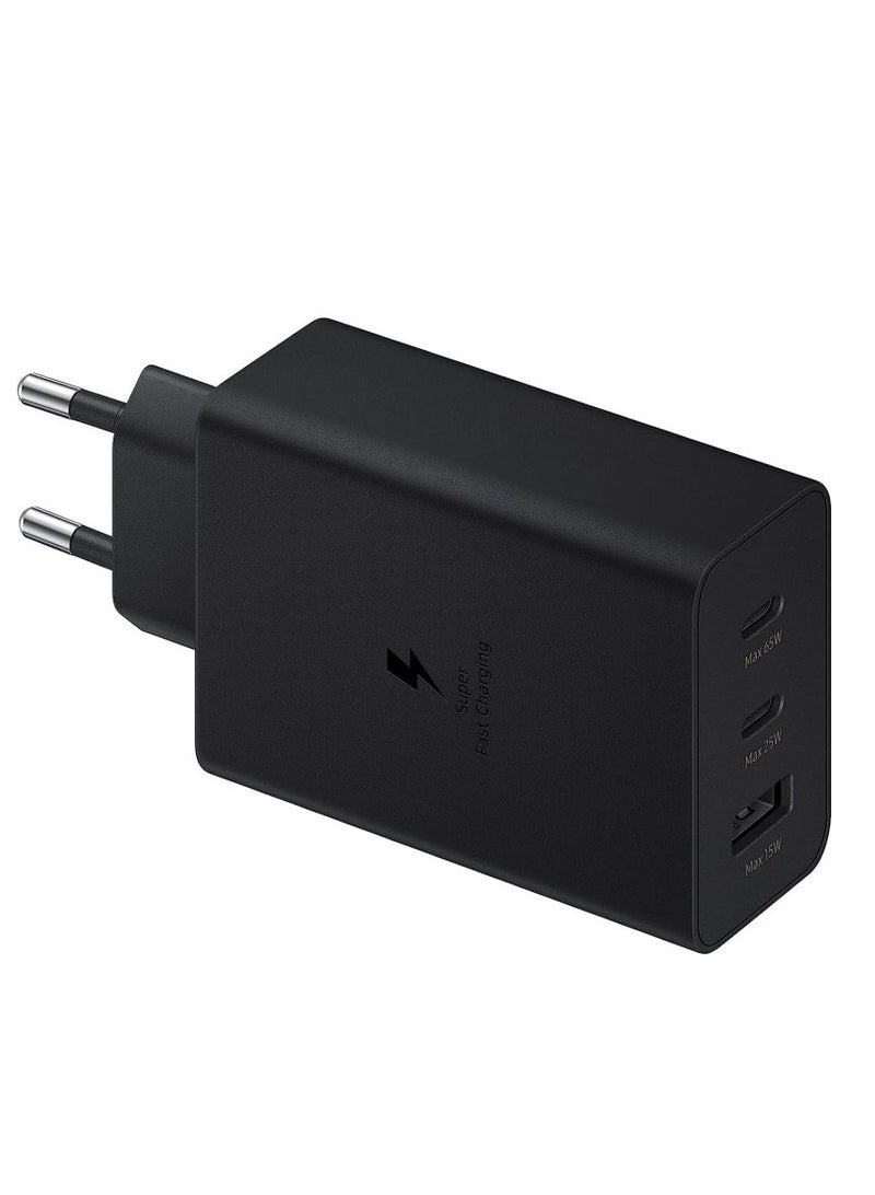 ELTRAZONE "ELTRAZONE 65W Power Adapter Trio – Compact and Versatile, Black"