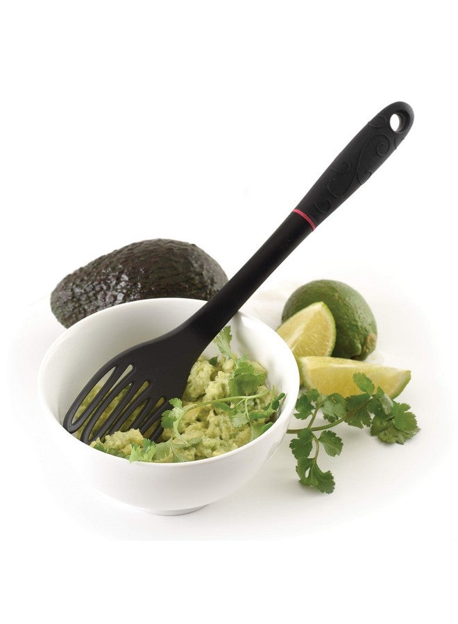 Norpro Norpro 1728 Grip-EZ Fiskie, 11 Inch, The Ultimate Fork-and-Whisk Combo, One Size, Black  - Image 5