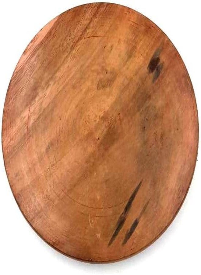 SHLINCO Traditional Wooden Rolling Pin and Chakla Board Set, Kitchen Rolling Tools for Roti and Chapati - Image 2