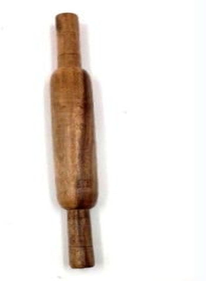 SHLINCO Traditional Wooden Rolling Pin and Chakla Board Set, Kitchen Rolling Tools for Roti and Chapati - Image 3