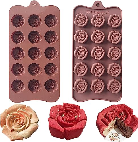 Genericaa 2 Pack Chocolate Silicone Molds Candy Mold - Image 4
