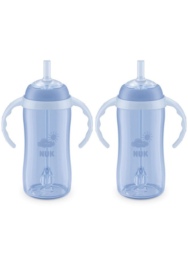 نوك كوب NUK Learner Straw، سعة 10 أونصة - كوب للأطفال الصغار مع شفاطة ناعمة لسهولة الشرب، مناسب للأعمار من 8 أشهر وما فوق - Image 1