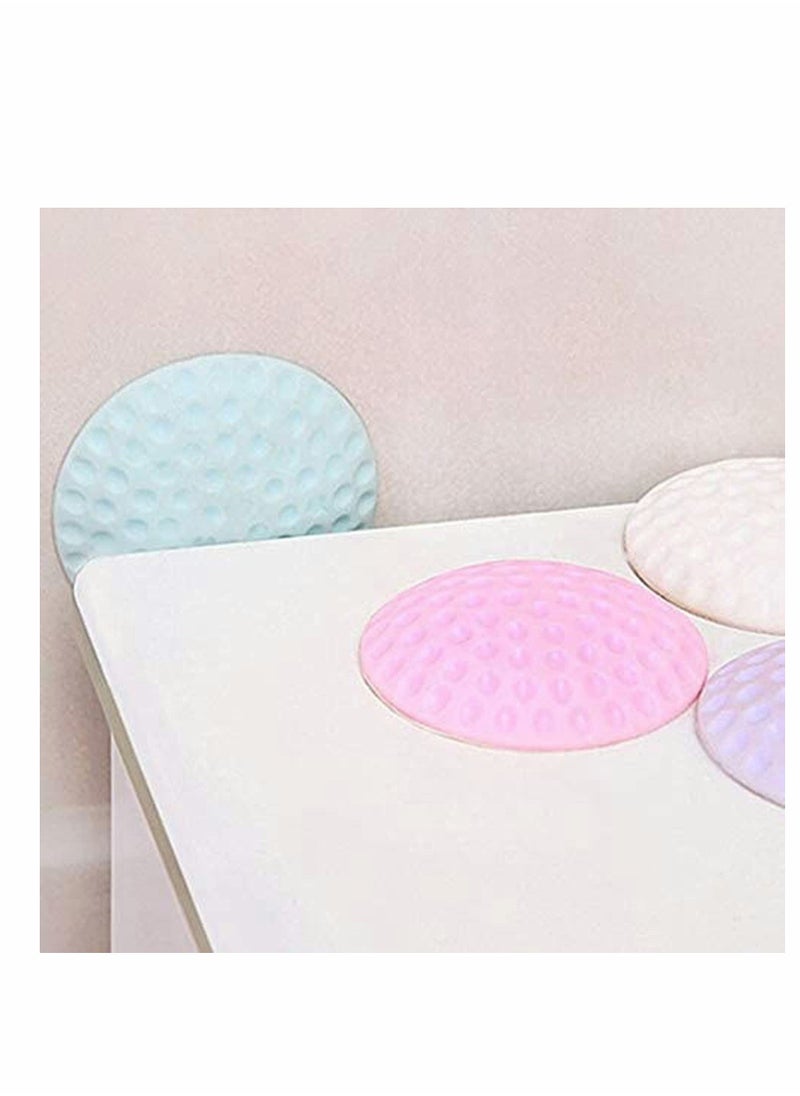 Y&D - Door Handle Bumper, Self-Adhesive Wall Protector, Knob Shield Rubber Buffer Crash Pads Stoppers, for Furniture Crafts Glass Table,6 Piece - Image 1