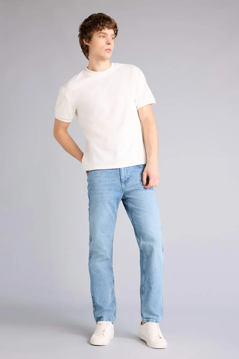 Defacto  Tapered Fit Trousers for Men | Best Price UAE