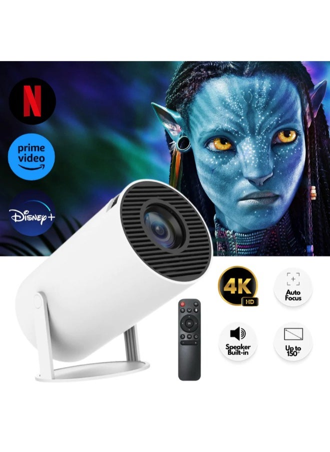 Generic - HY300 Android 5G Wifi Smart Portable Projector 1280x720P Full HD Office/Home Theater Video Mini Projector with Advanced Optical Features - Image 1
