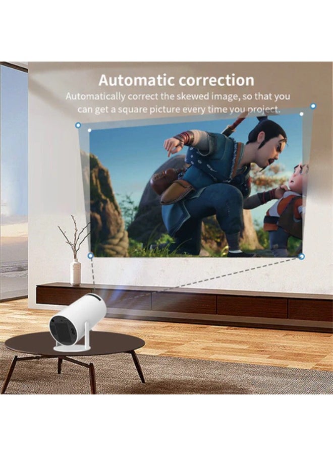 Generic - HY300 Android 5G Wifi Smart Portable Projector 1280x720P Full HD Office/Home Theater Video Mini Projector with Advanced Optical Features - Image 1