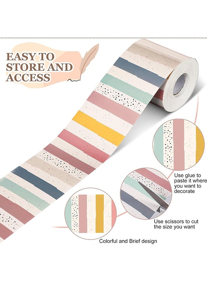 Happy D Polk Dot Stripes Straight Rolled Trim - Image 5