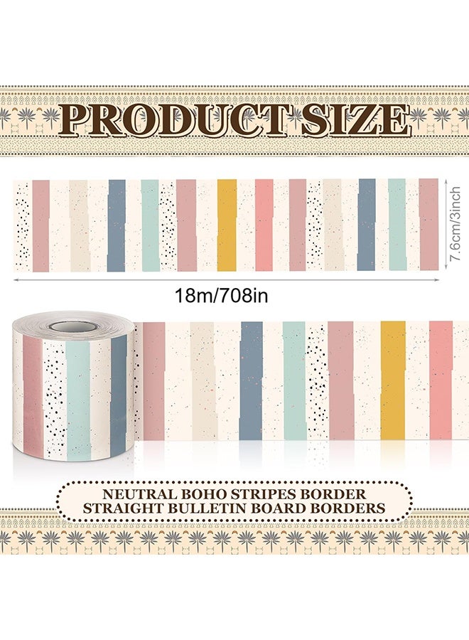 Happy D Polk Dot Stripes Straight Rolled Trim - Image 4