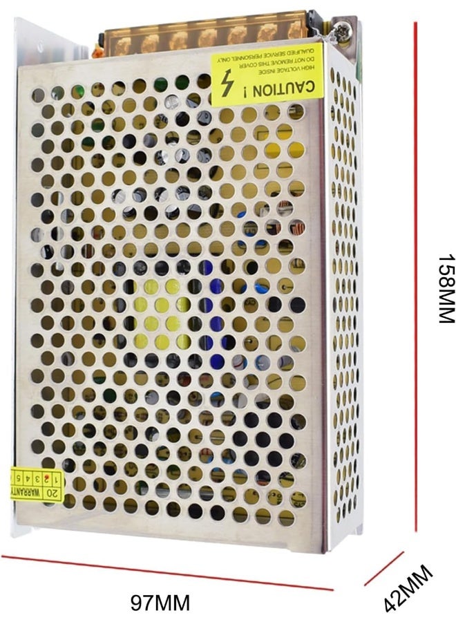 melfi Power Supply Ac/Dc Led Driver Reliable Power Supply For Led Lighting Systems Perfect For Commercial Residential And Industrial Applications 24V 5A - Image 2