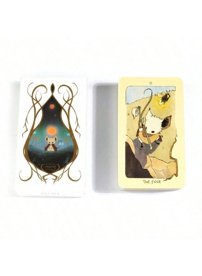 NIBEMINENT Bimite Big Mouse Game - Fable Card Divination Game - Mysterious Card Party Game - Gathering Game - Image 2