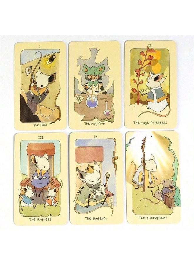 NIBEMINENT Bimite Big Mouse Game - Fable Card Divination Game - Mysterious Card Party Game - Gathering Game - Image 3