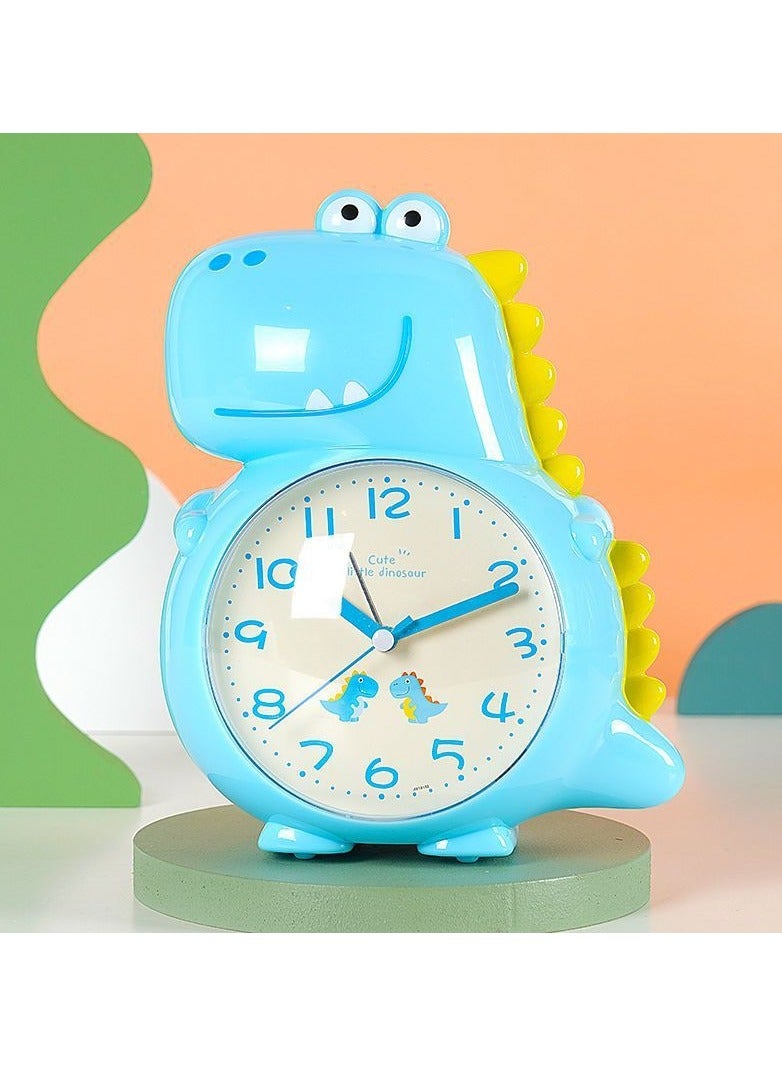 KUYING Students Use Bedside Mute Multifunctional Cute Cartoon Talkative Music Creative Children Alarm Clock 