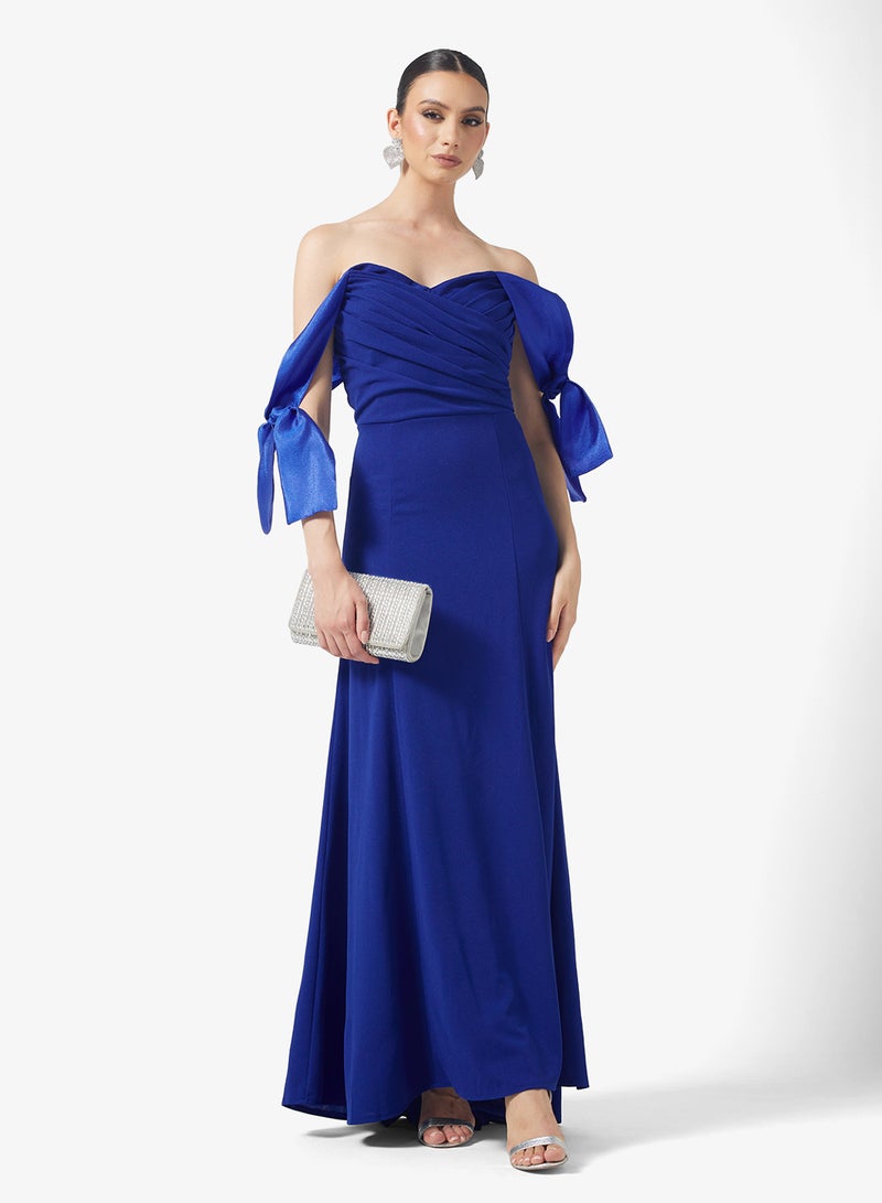 نمشي x فستان ضيق مكشوف الكتفين - Image 5