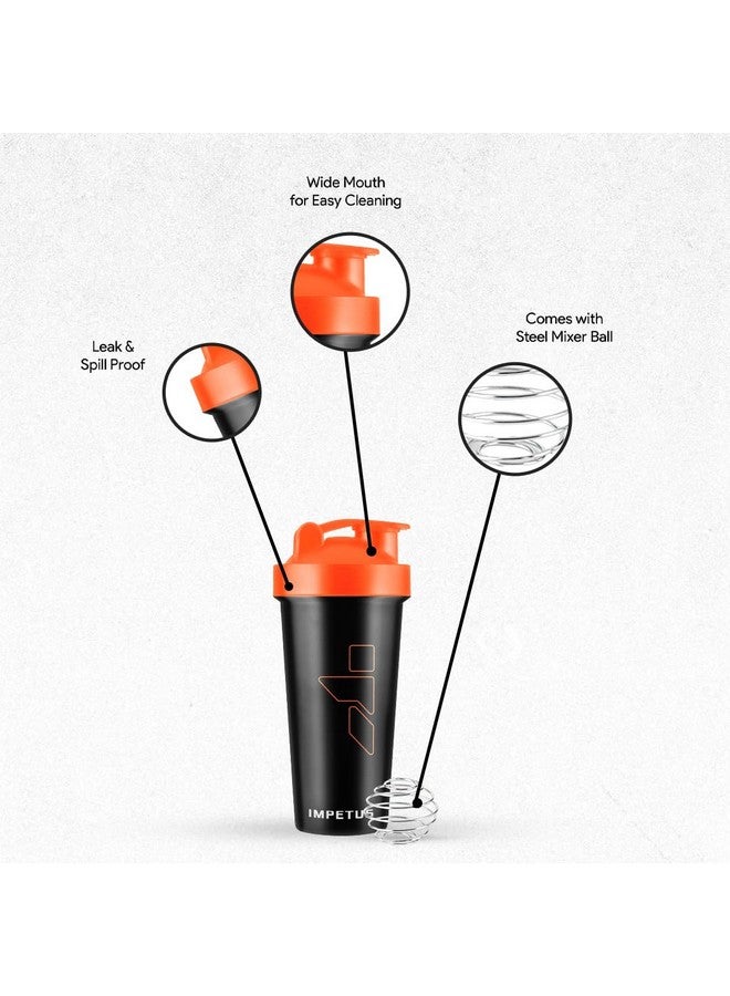 IMPETUS Protein Shaker Bottle for Gym - 700ml Sipper With Workout Accessories for Men - Image 2