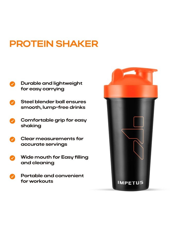 IMPETUS Protein Shaker Bottle for Gym - 700ml Sipper With Workout Accessories for Men - Image 4