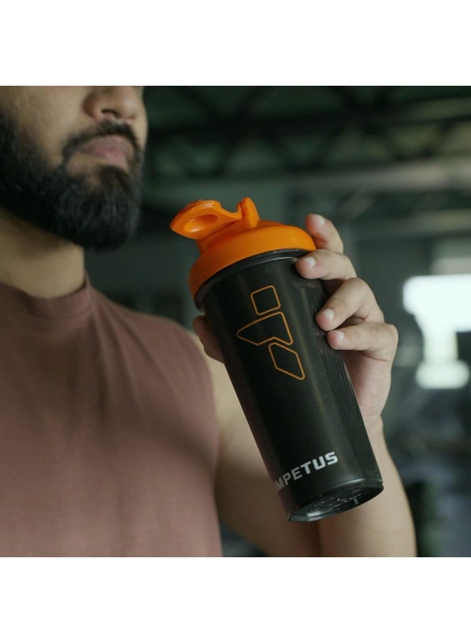 IMPETUS Protein Shaker Bottle for Gym - 700ml Sipper With Workout Accessories for Men - Image 3