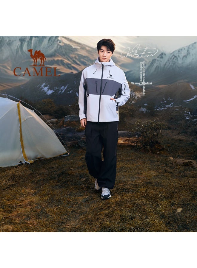 camel Camel Wang Junkai Same Style - Kunlun Mountain Hiking Shoes, Water-resistant, Non-slip, Outdoor Sports Climbing Shoes For Men And Women, Size 41 - Image 2