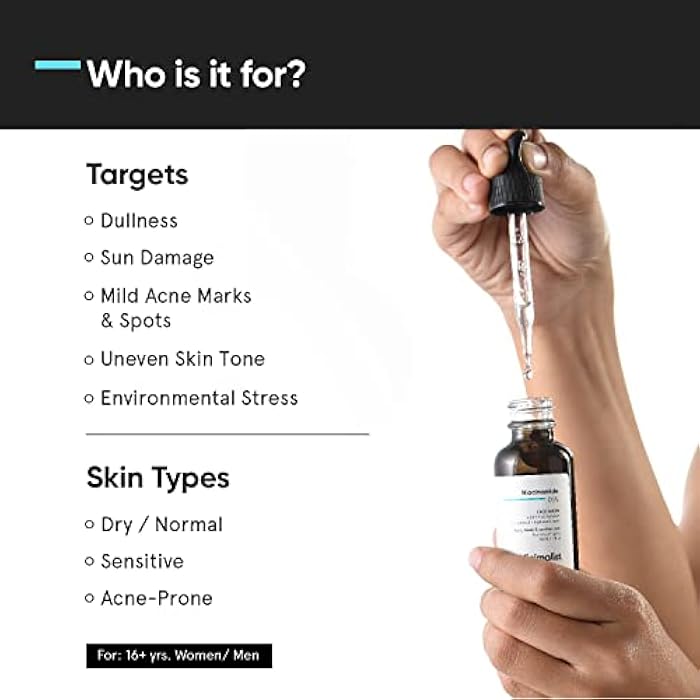 MINIMALIST سيروم نياسيناميد 5% بتصميم بسيط لبشرة واضحة ومتألقة | مع 1% حمض الهيالورونيك للترطيب | يقلل المسام للوجه | يزيل آثار حب الشباب والبقع | للنساء والرجال | 1 أونصة سائلة / 30 مل - Image 2