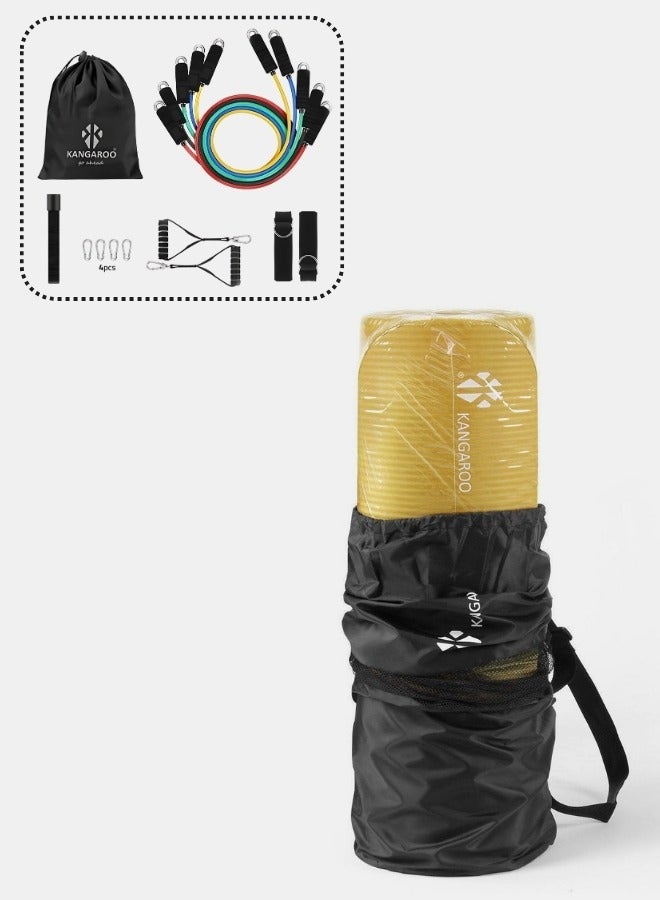 KANGAROO Exercise mat with comprehensive resistance set - Image 1