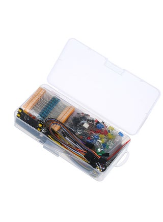 830 Breadboard Set Electronics Component Starter DIY Kit with Plastic Box Compatible with Arduino UNO R3 Component Package - pzsku/ZBA3CBB99D1D842BB1196Z/45/_/1697191200/4e970876-62d3-4bca-a87b-4d1e91042804