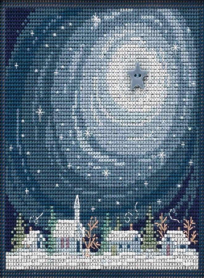 Mill Hill Winter Glow Beaded Counted Cross Stitch Kit Mill Hill Buttons & Beads 2019 Winter Series MH141933 - Image 1