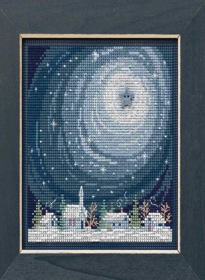 Mill Hill Winter Glow Beaded Counted Cross Stitch Kit Mill Hill Buttons & Beads 2019 Winter Series MH141933 - Image 2