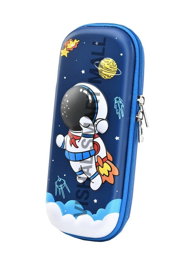 Vishal Smart Mall VishAl smart MAll Pencil Case 3D Cover Pencil Pouch Bag Compass School Pouch Organizer for Students Kids Premium Stylish (Pencil Astronaut Pouch) - Image 1