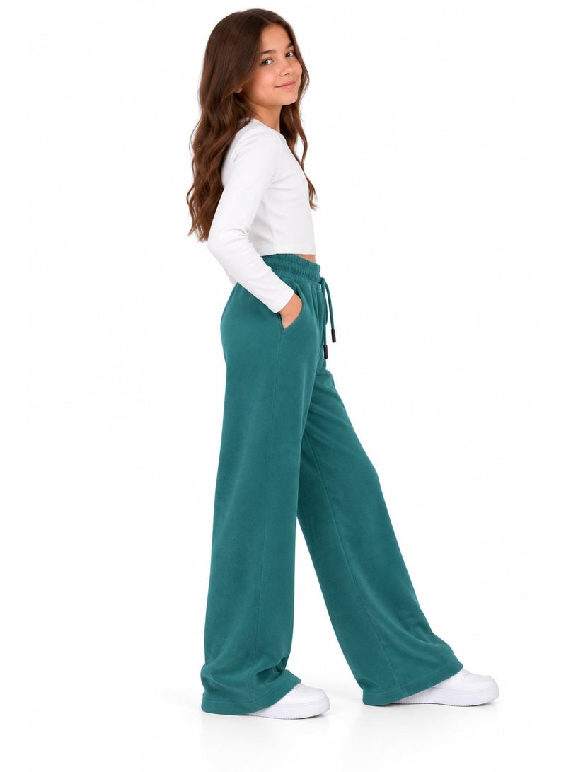 Caesar Girls' wide-leg trousers in Heshira fabric. - Image 3