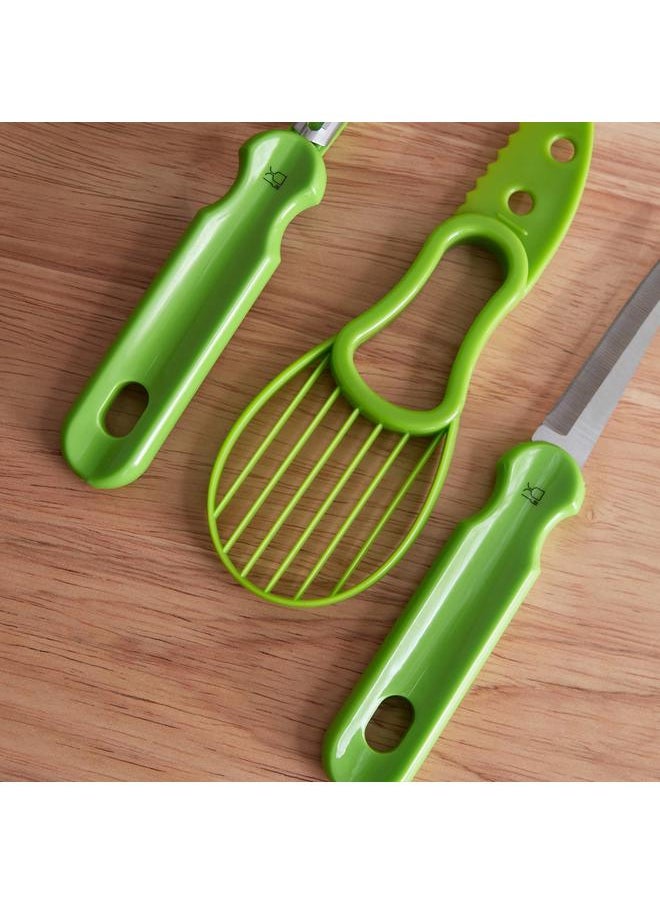 Home Box - Avocado Mix 3 In 1 Gadget Avocado Slicer With Peeler And Knife - Image 1