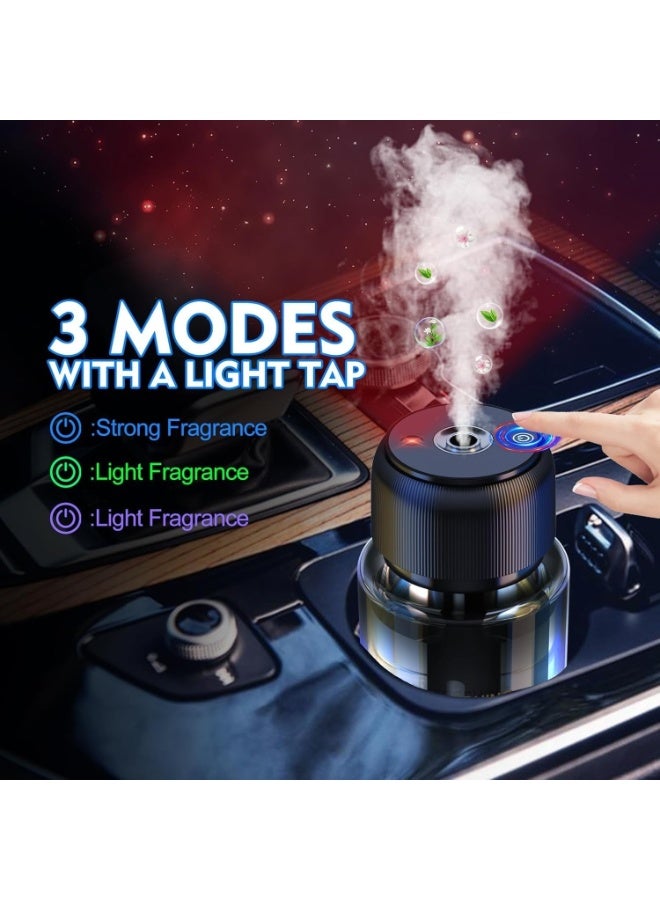 GTSOL Smart Car Air Freshener with Adjustable Scent Intensity & Red Ambient Light – 2.0 Upgraded Atomizing Essential Oil Diffuser for Car, Home & Small Spaces – Portable Aromatherapy Perfume Experience - Image 3