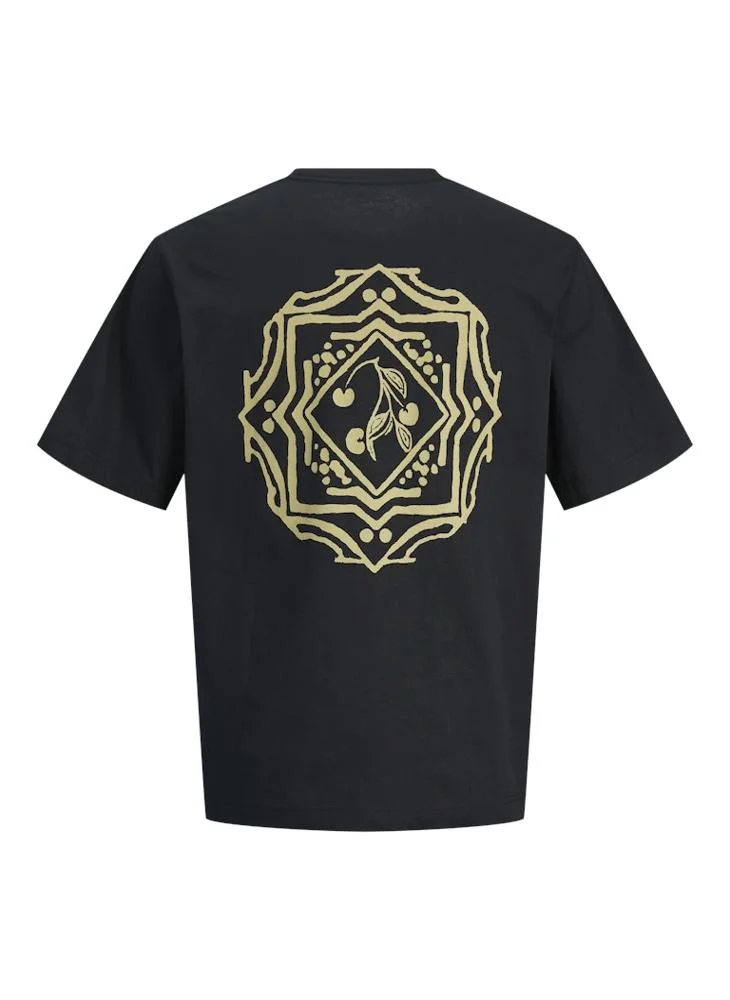 جاك وجونز جونيور Kids Logo Crew Neck T-Shirt