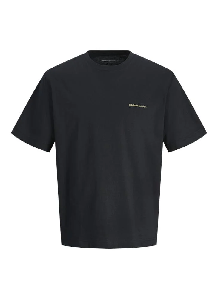 جاك وجونز جونيور Kids Logo Crew Neck T-Shirt