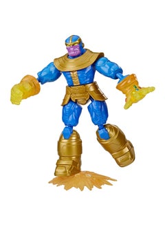AVENGERS Iron Patriot vs Thanos Bend and Flex Action  - Image 3